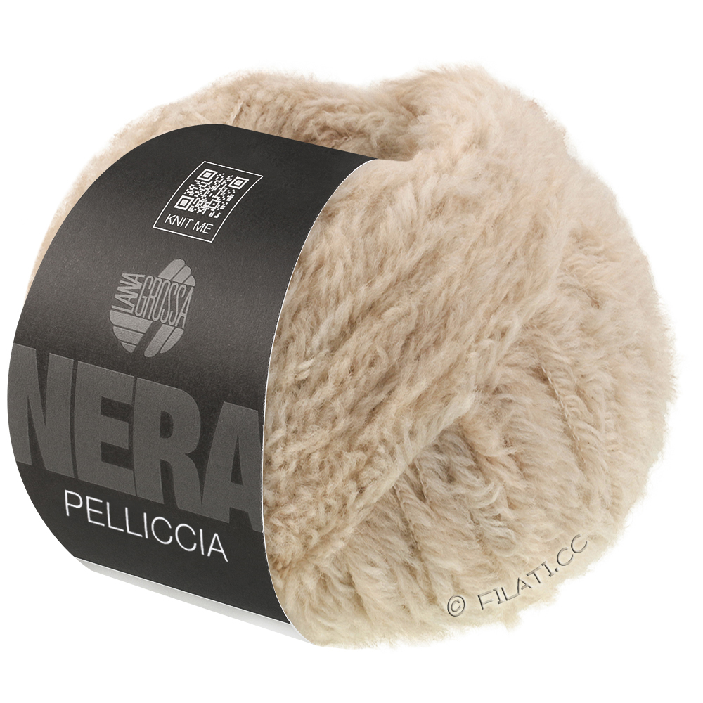 Lana Grossa PELLICCIA (Nera) | 02-Beige