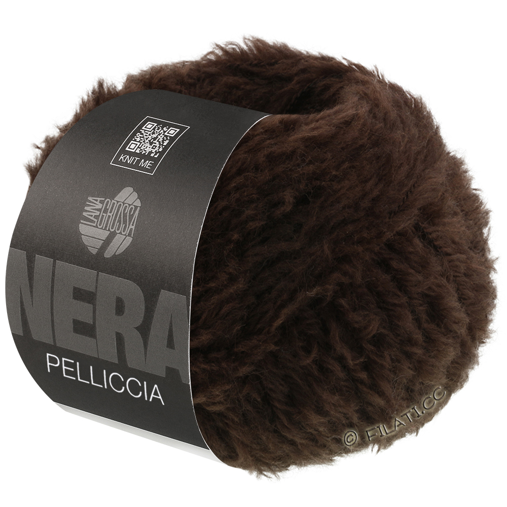 Lana Grossa PELLICCIA (Nera) | 04-Mokka