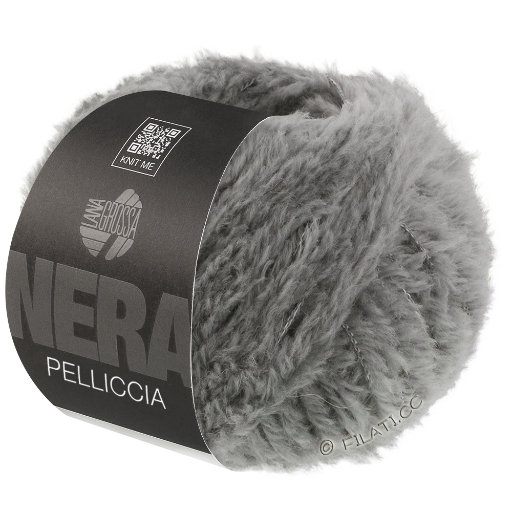Lana Grossa PELLICCIA (Nera) | 08-Grau
