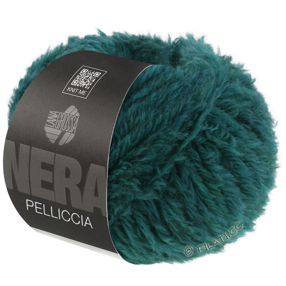 Lana Grossa PELLICCIA (Nera) | 10-Petrol