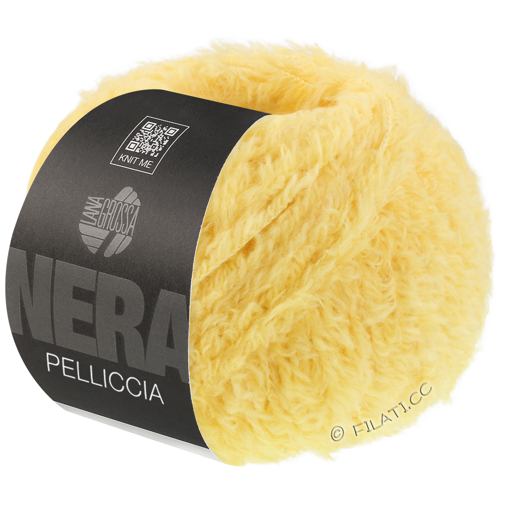 Lana Grossa PELLICCIA (Nera) | 12-Gelb
