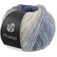 Lana Grossa PICASSO | 13-Weiß/Hellblau/Graublau/Jeans/Himmelblau/Dunkelblau