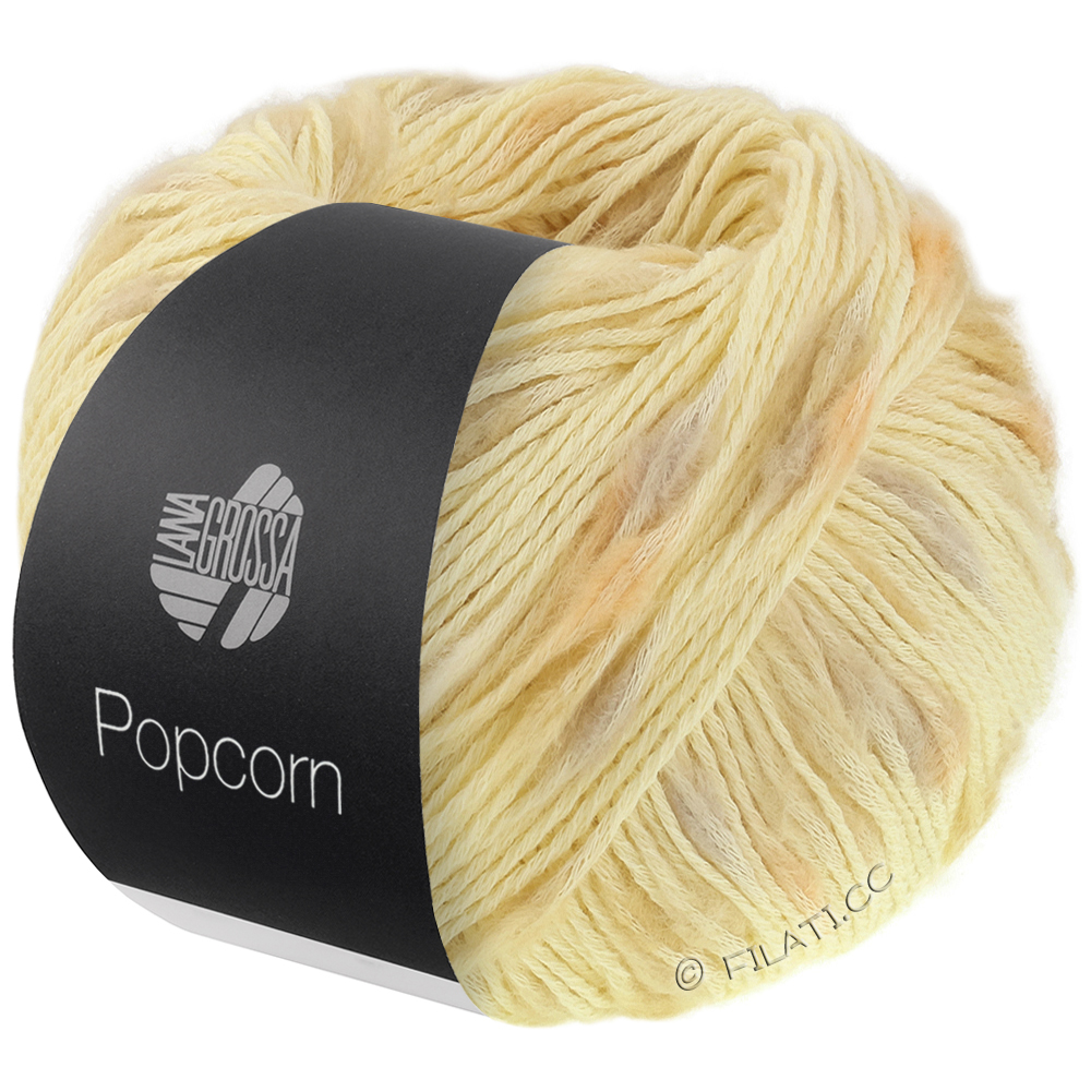 Lana Grossa POPCORN | 01-Vanille/Beige/Gelb/Orange