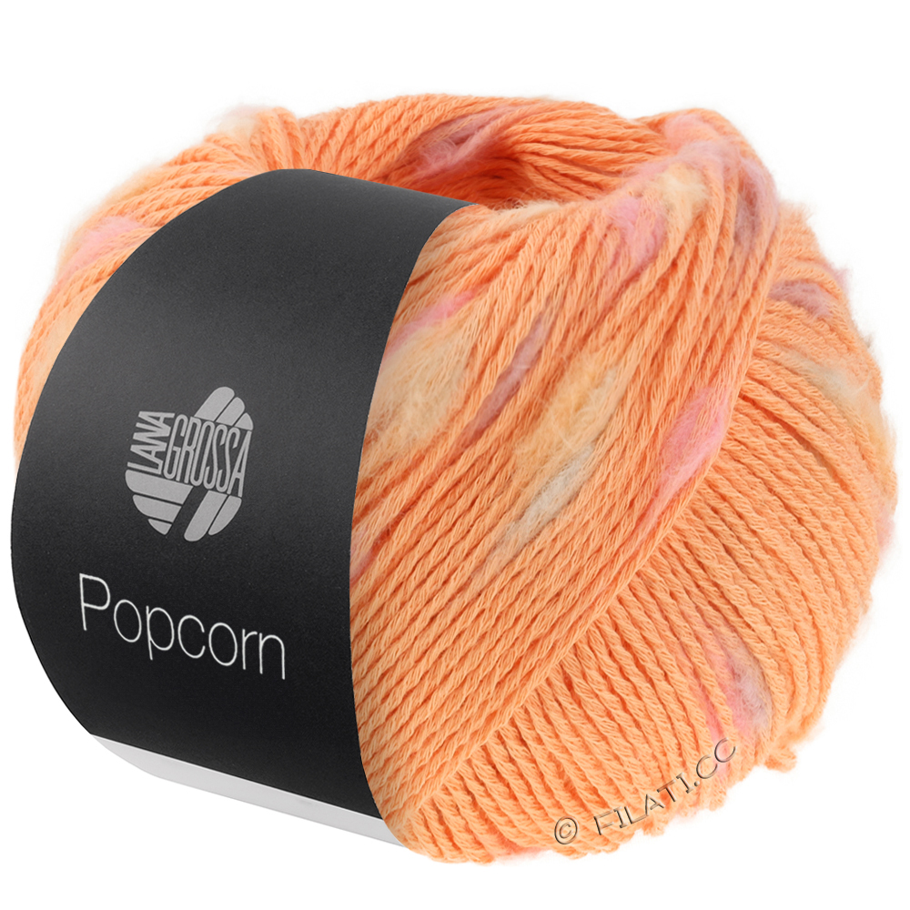 Lana Grossa POPCORN | 02-Mandarin/Rosa/Vanille/Flieder