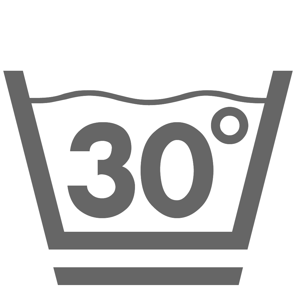 Waschen 30°C (schonend)