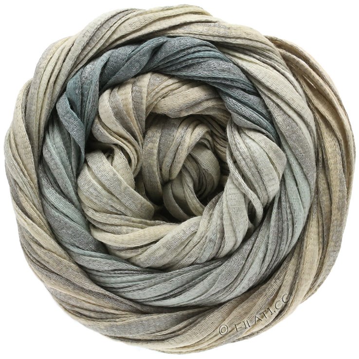 Lana Grossa ROMA Dégradé | 304-Natur/Grau/Silber