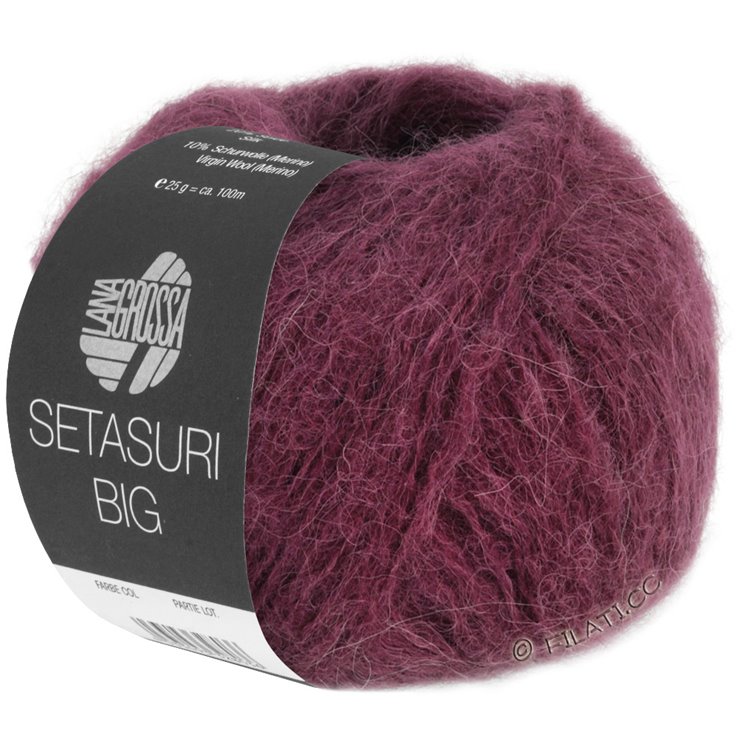 Lana Grossa SETASURI Big | 524-Burgund