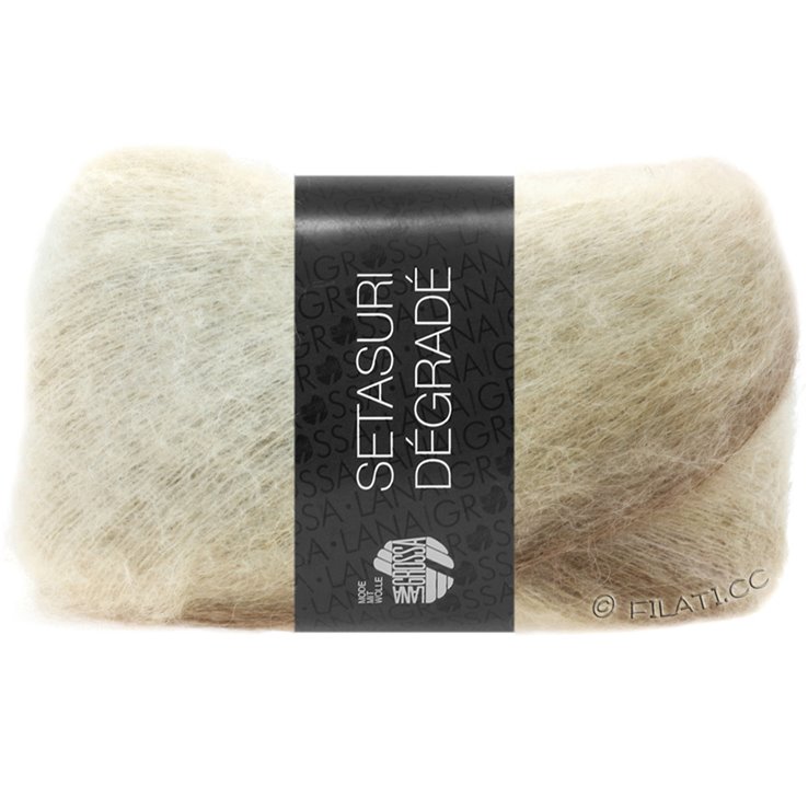Lana Grossa SETASURI Dégradé | 108-Hellbeige/Beige/Nougat