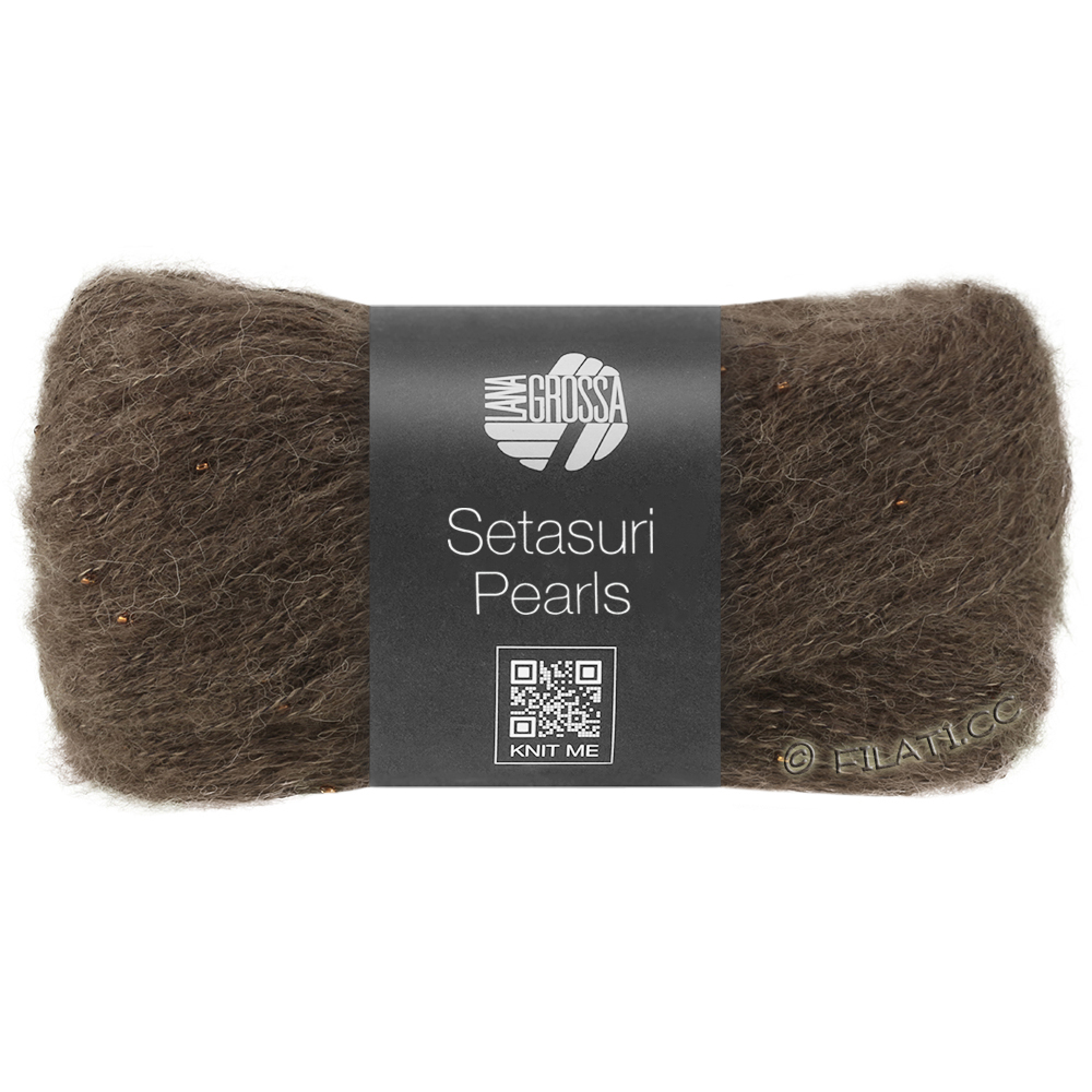 Lana Grossa SETASURI PEARLS | 215-Graubraun