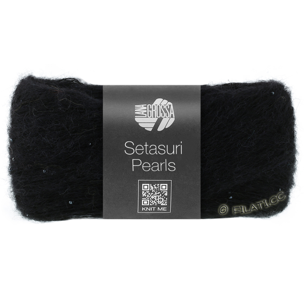 Lana Grossa SETASURI PEARLS | 216-Schwarz