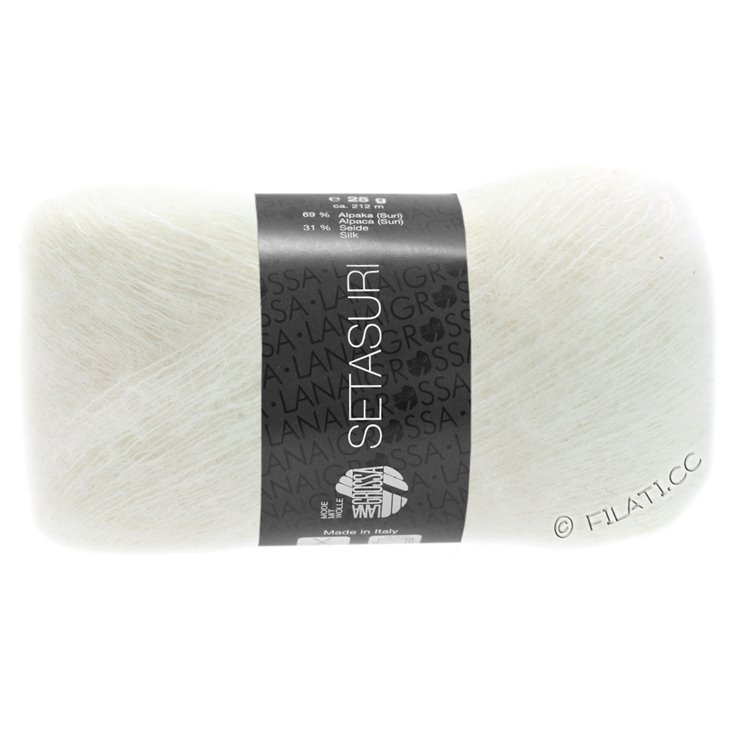 Lana Grossa SETASURI | 01-Weiß