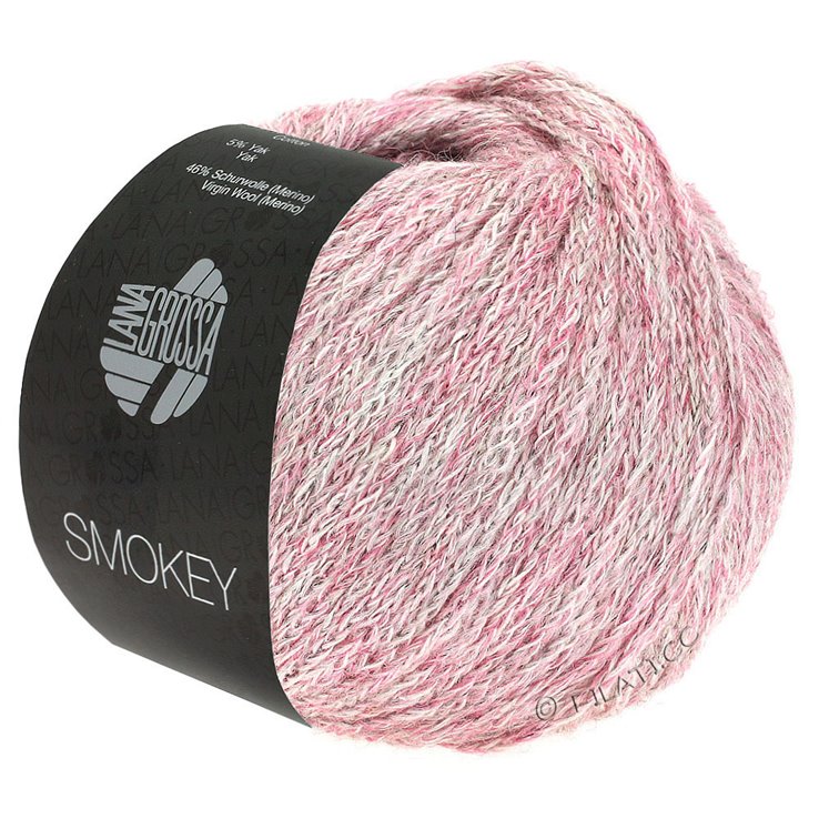 Lana Grossa SMOKEY | 201-Altrosa/Natur/Grau