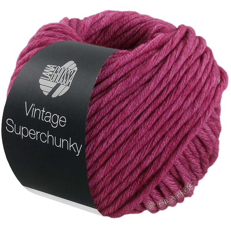 Lana Grossa Vintage Superchuncky | 501-Weinrot