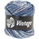 Lana Grossa VINTAGE | 010-Blau/Weiß meliert
