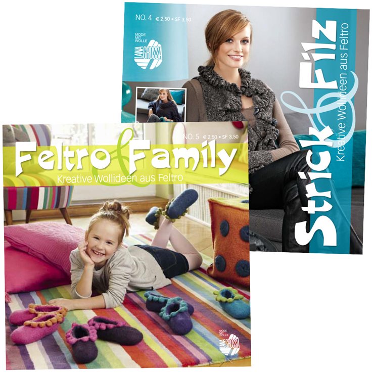 Lana Grossa STRICK & FILZ No. 4 & 5