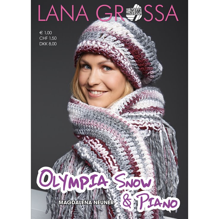 Lana Grossa OLYMPIA Folder-SNOW & PIANO