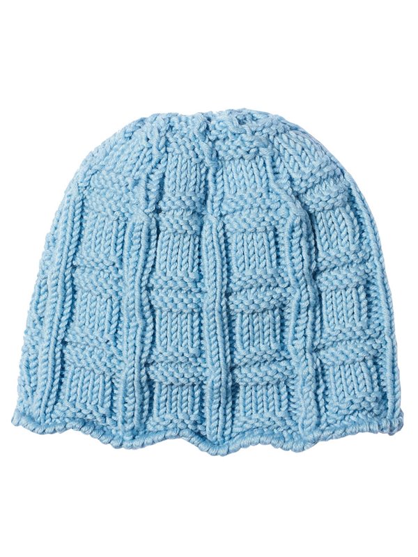 Lana Grossa FISCHERMÜTZE IM KAROMUSTER Bingo