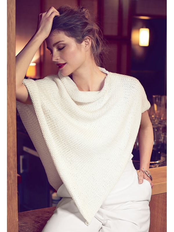 Lana Grossa EDLER PONCHO Cashsilk