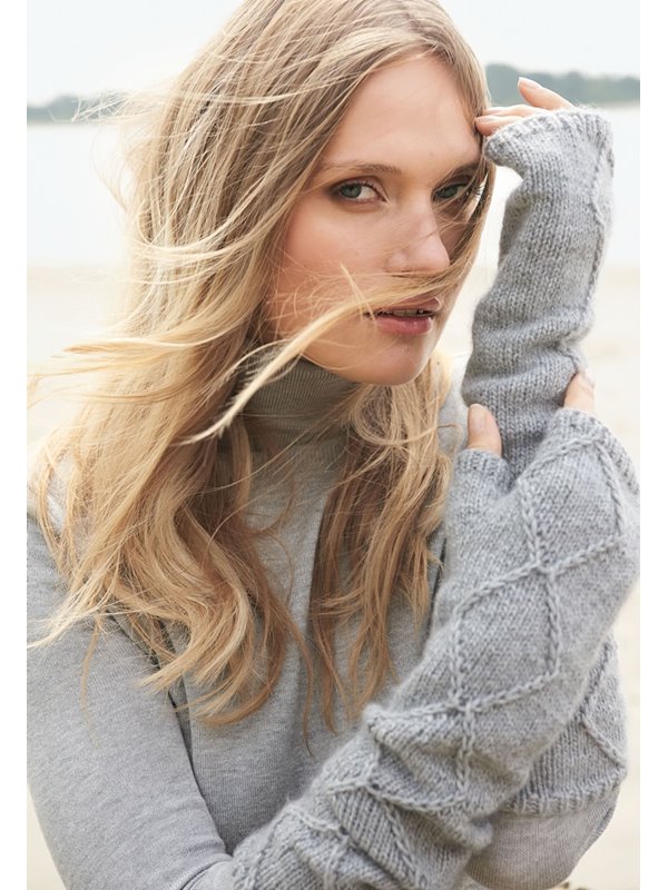 Lana Grossa LANGE ARMSTULPEN 100% Cashmere Fine