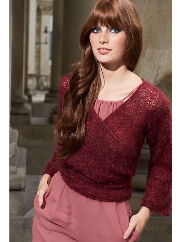 Lana Grossa ZARTE WICKELJACKE Mohairlana