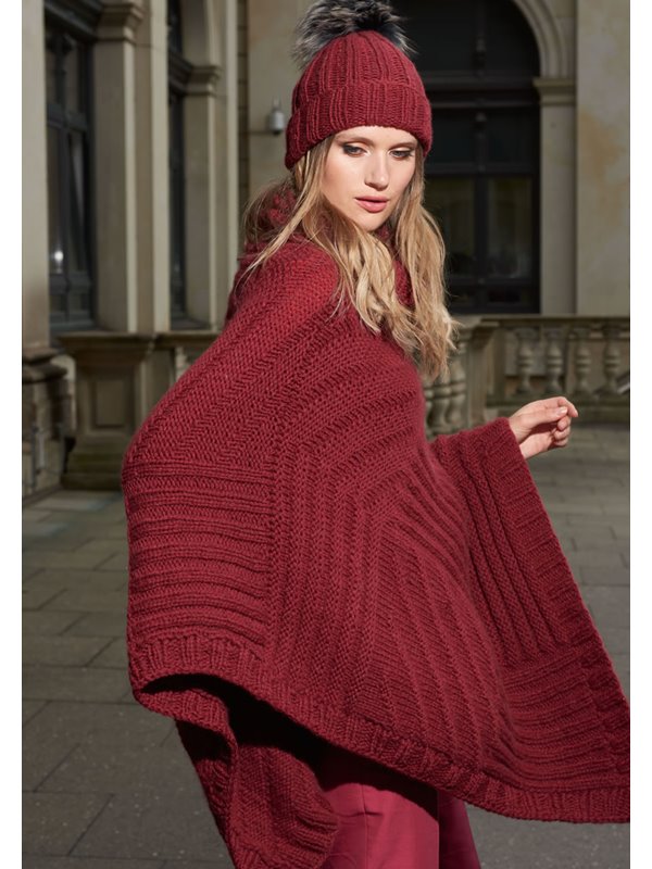 Lana Grossa PATCHWORK-PONCHO Alta Moda Cashmere 16