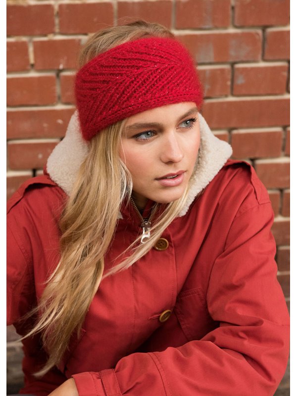 Lana Grossa STIRNBAND COOL WOOL Big Melange (GOTS)/Silkhair Lusso