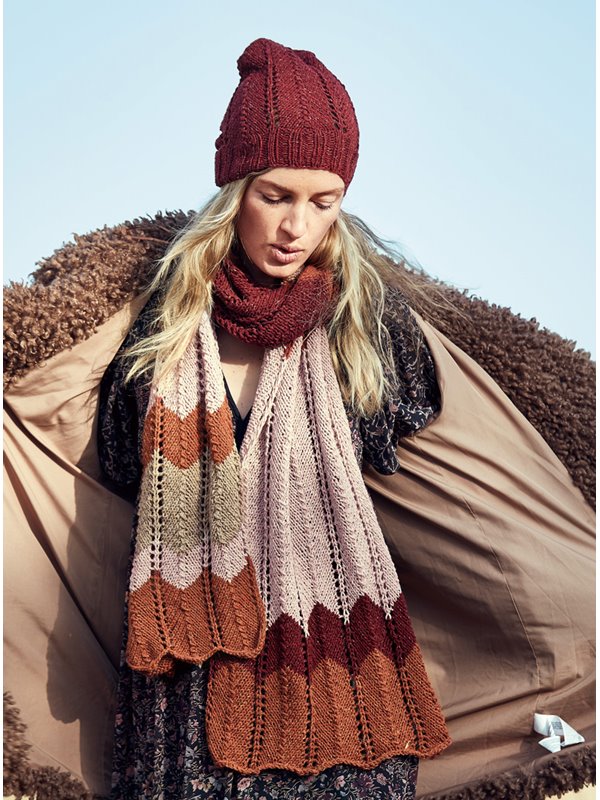 Lana Grossa ZICKZACKSCHAL Mary’s Tweed