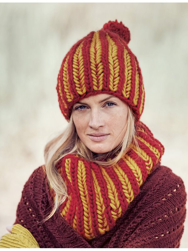 Lana Grossa LOOP ZWEIFARBIGES PATENT Lei