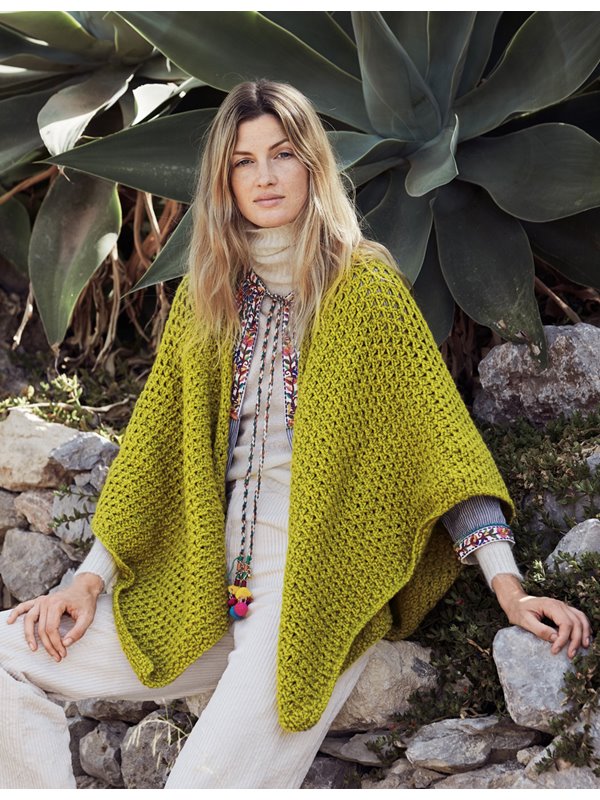 Lana Grossa UMSCHLAGTUCH Alta Moda Cashmere 16