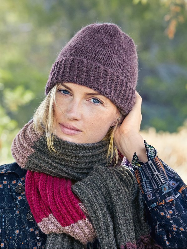 Lana Grossa BEANIE Alta Moda Alpaca
