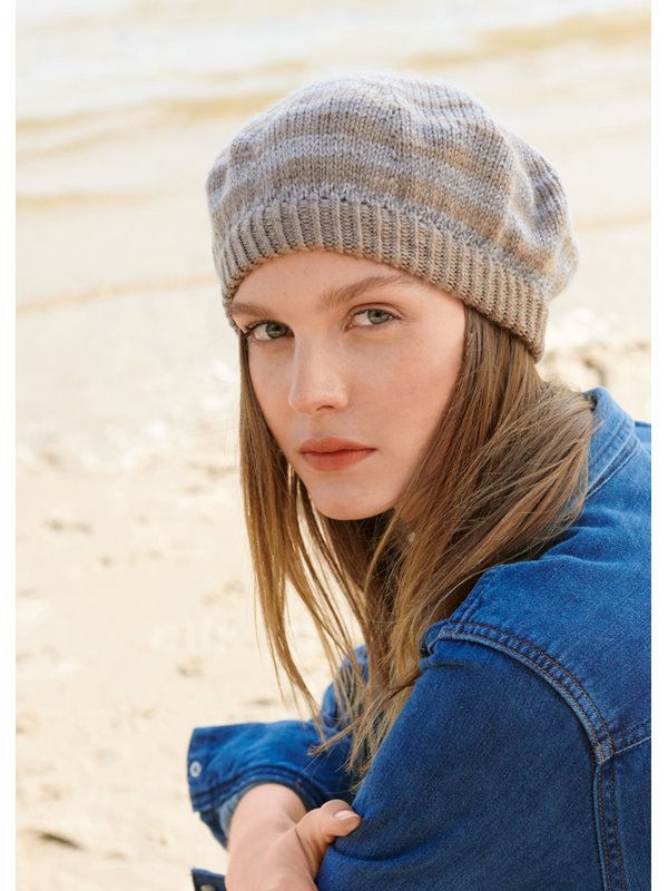 Lana Grossa BASKENMÜTZE GERINGELT Cool Wool Cashmere