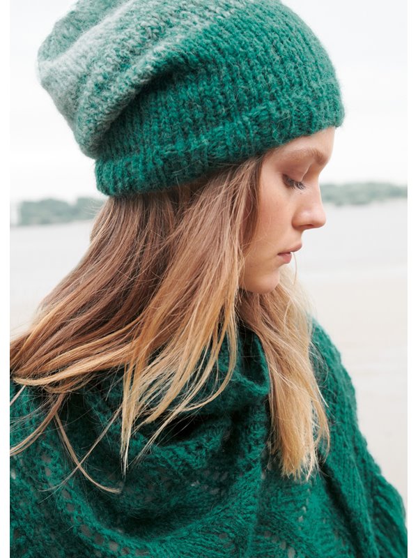 Lana Grossa BEANIE MIT FARBVERLAUF Nuvoletta