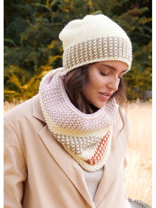 Lana Grossa MÜTZE Landlust Alpaka Merino 100