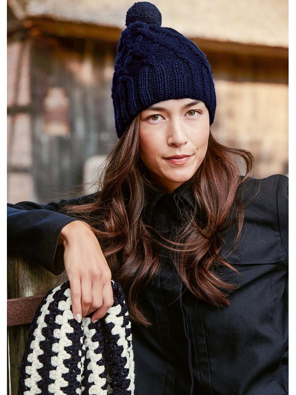 Lana Grossa MÜTZE Alta Moda Cashmere 16
