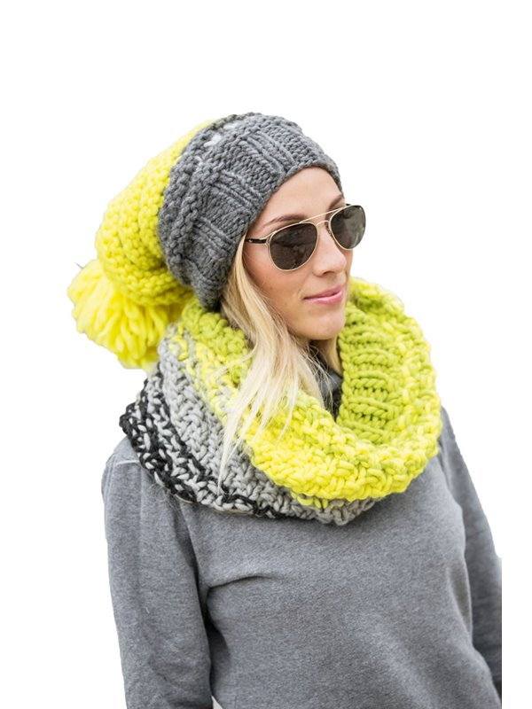 Lana Grossa LOOP Lei uni/neon