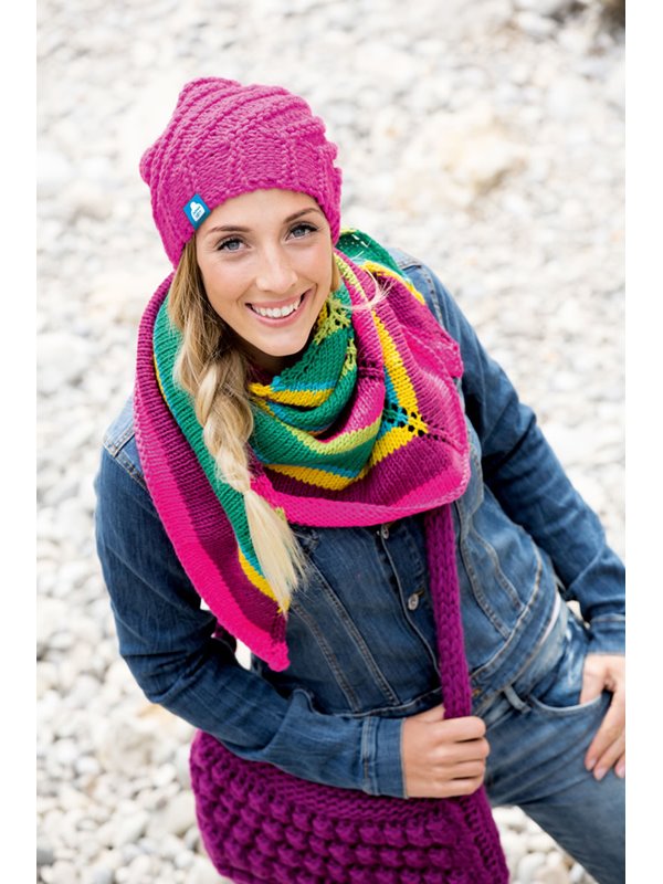 Lana Grossa MÜTZE Mille II uni/neon