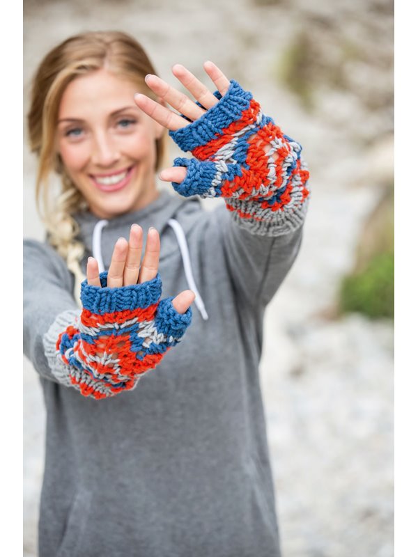 Lana Grossa ARMSTULPEN Mille II uni/neon