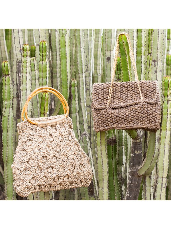 Lana Grossa TASCHE MIT KETTENTRÄGER Cashsilk Metal