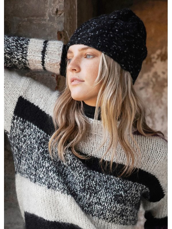 Lana Grossa ZOPFMÜTZE Brigitte No. 2 Seta