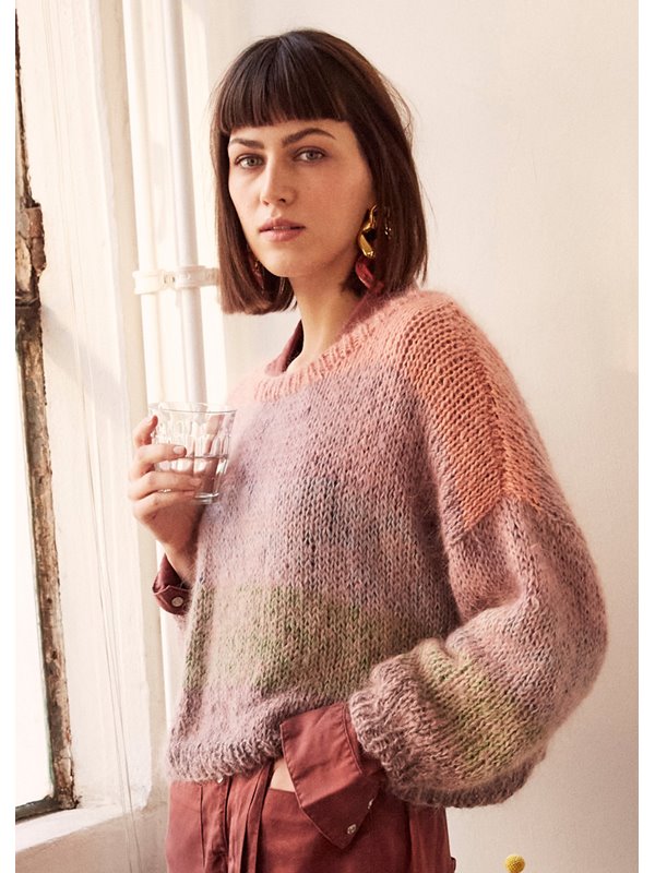 Lana Grossa PULLOVER MIT FARBVERLAUF Brigitte No. 3 & 4