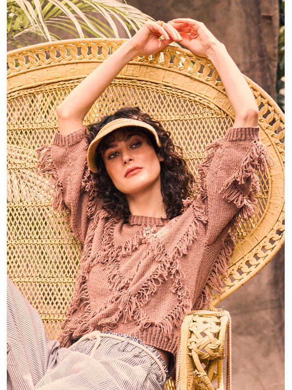 Lana Grossa PULLOVER MIT RHOMBEN Brigitte No. 4