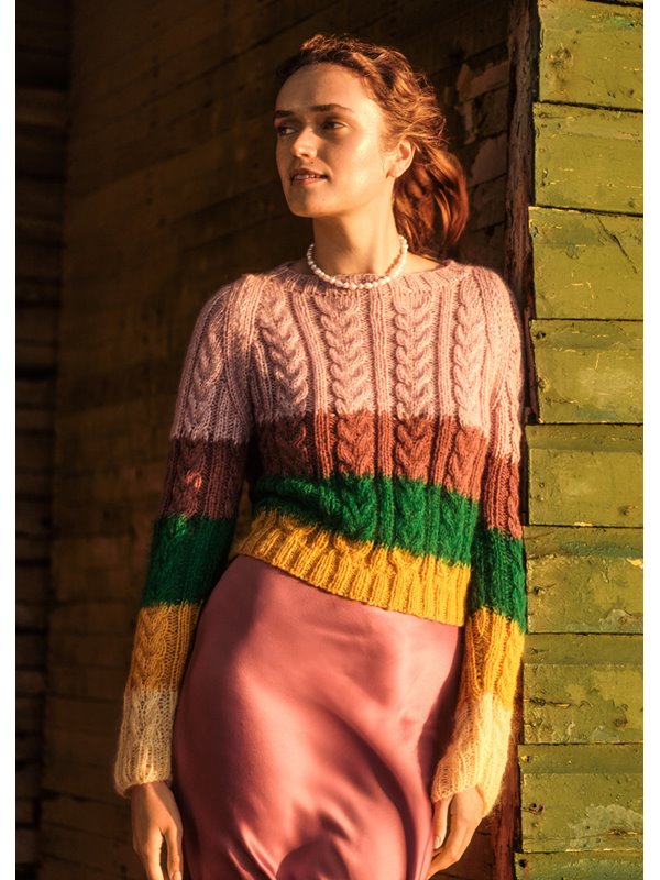 Lana Grossa PULLOVER Brigitte No. 2 & Brigitte No. 3