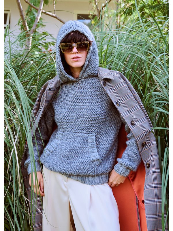 Lana Grossa HOODIE Brigitte No. 5 & Brigitte No. 3