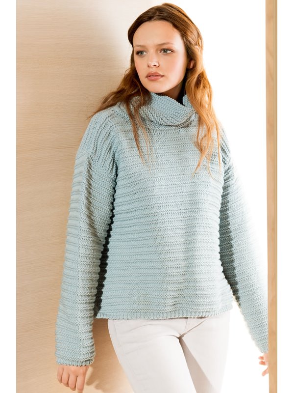 Lana Grossa PULLOVER BINGO Melange (GOTS)
