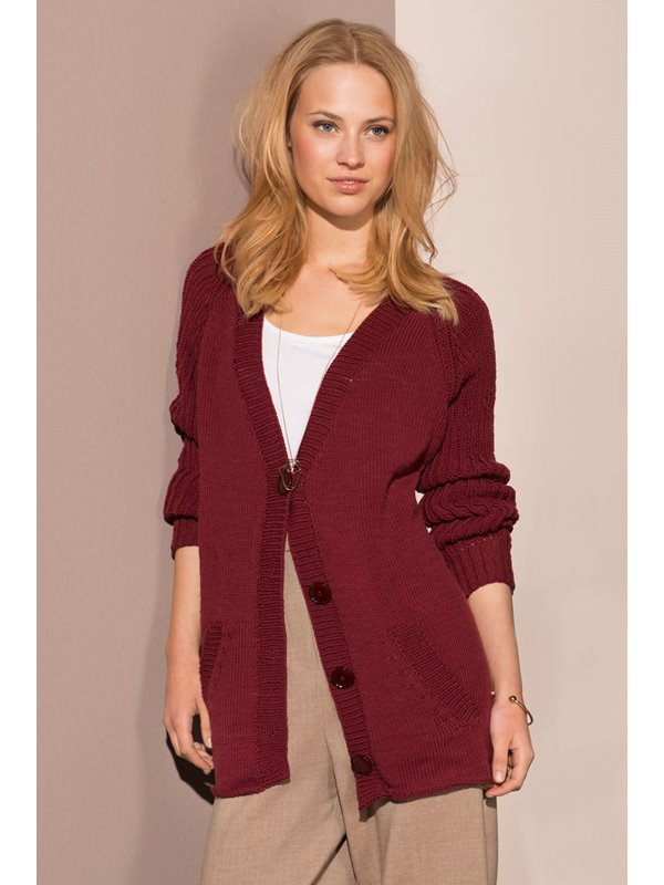 Lana Grossa JACKE COOL WOOL Melange (GOTS)