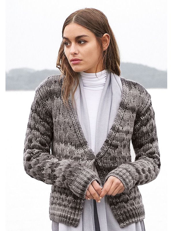Lana Grossa JACKE Alta Moda Cashmere 16 degradé