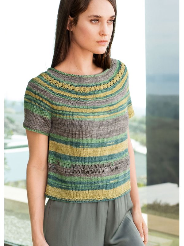 Lana Grossa PULLOVER Linarte Color