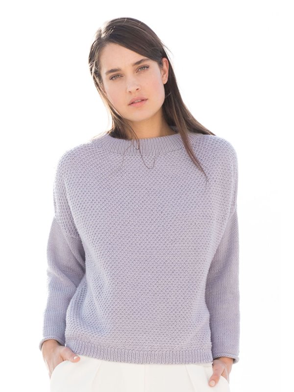 Lana Grossa PULLOVER COOL WOOL Melange (GOTS)