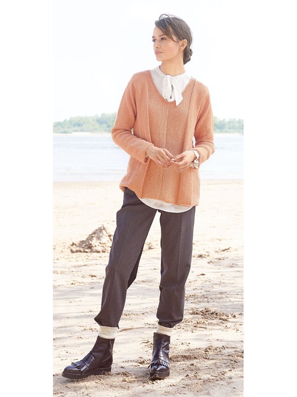 Lana Grossa PULLOVER COOL WOOL Melange (GOTS)