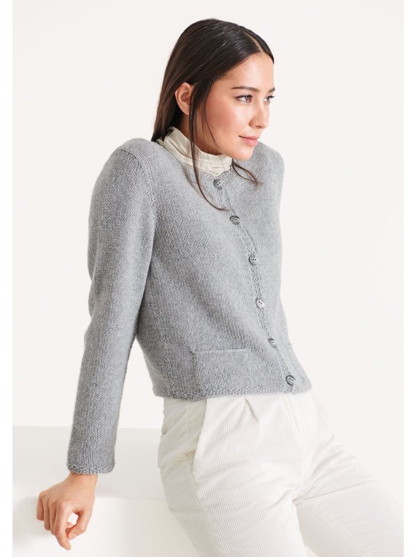 Lana Grossa JACKE 100% Cashmere Fine